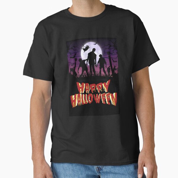 Item preview, Halloween Zombies Black Cat Spooky Full Moon designed and sold by Design-Pilot.