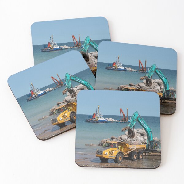 Item preview, Dump truck by sea  designed and sold by hawkie.