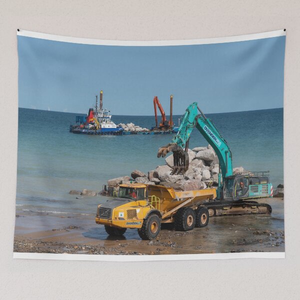 Item preview, Dump truck by sea  designed and sold by hawkie.