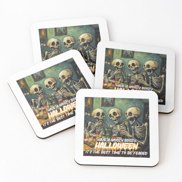 Item preview, Haunted & Hilarious Tipsy Skeletons – Spooky Fun Apparel & Gifts | T-Shirts, Mugs, Decals & More designed and sold by Ignorant-Artist.