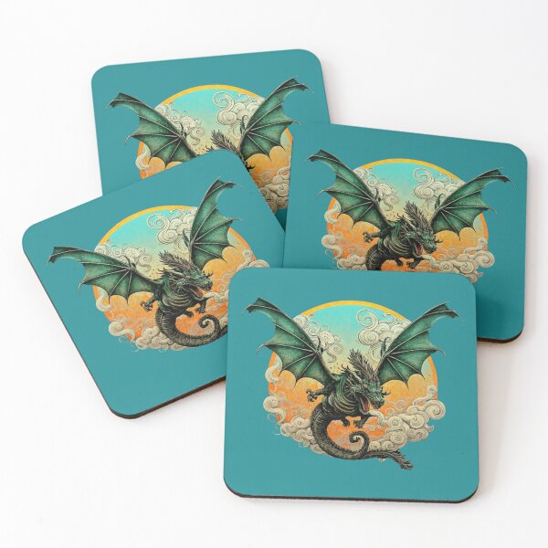 Item preview, Soaring Dragon over the Clouds designed and sold by NiRia Spot.