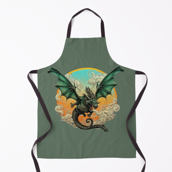 Item preview, Soaring Dragon over the Clouds designed and sold by NiRia Spot.