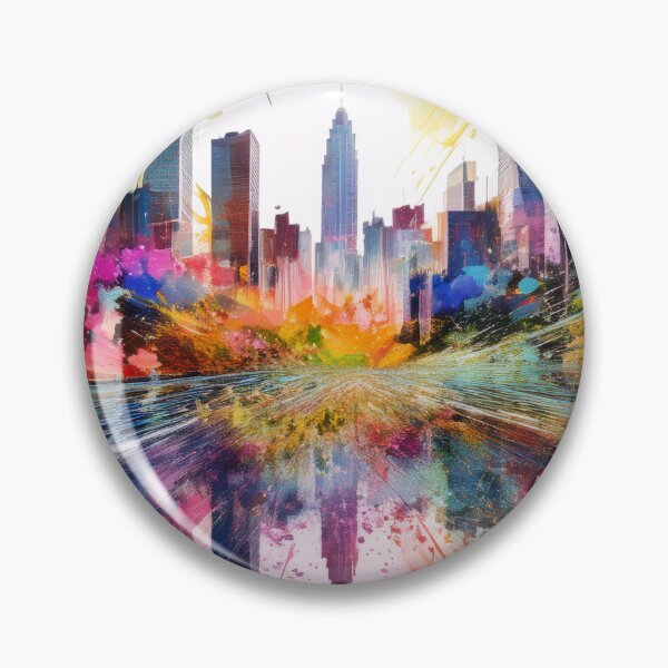 Item preview, Colourful Cityscape designed and sold by DJChizzlesworth.