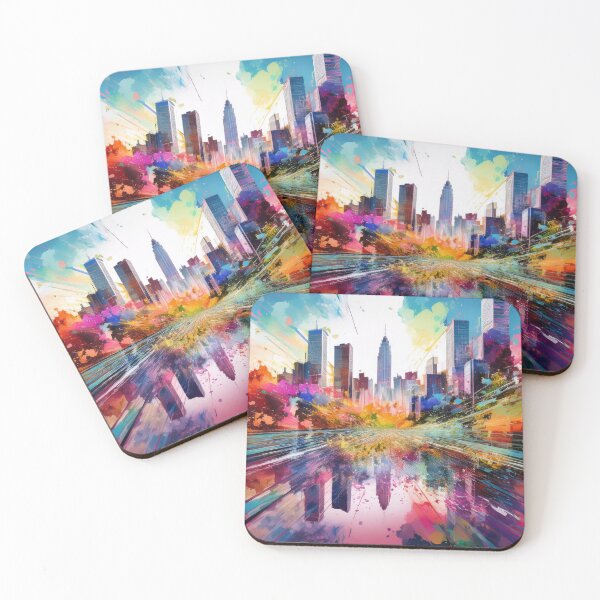 Item preview, Colourful Cityscape designed and sold by DJChizzlesworth.