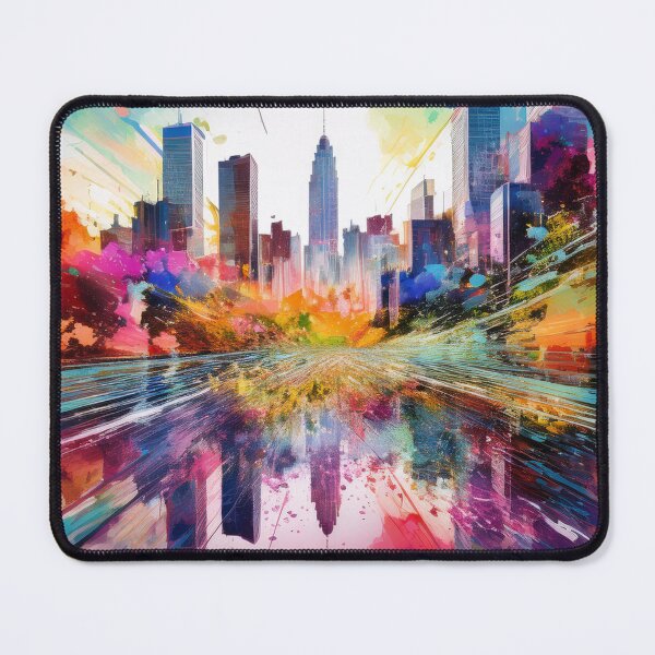 Item preview, Colourful Cityscape designed and sold by DJChizzlesworth.