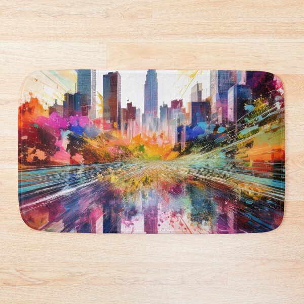 Item preview, Colourful Cityscape designed and sold by DJChizzlesworth.