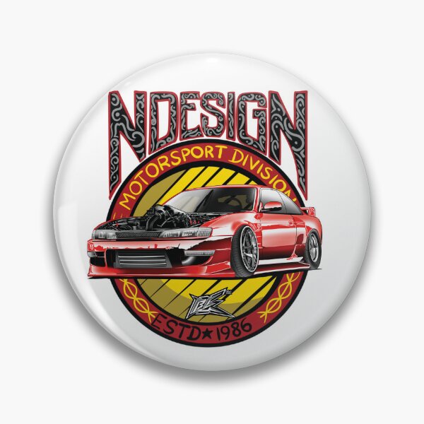 Item preview, silvia s14 kouki dragster red  designed and sold by NaquashM.