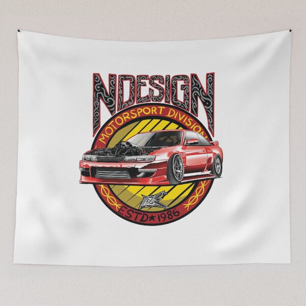 Item preview, silvia s14 kouki dragster red  designed and sold by NaquashM.