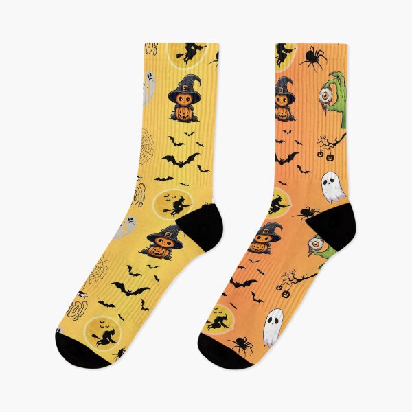Item preview, Halloween Cute Seamless Pattern designed and sold by Lecturarte.