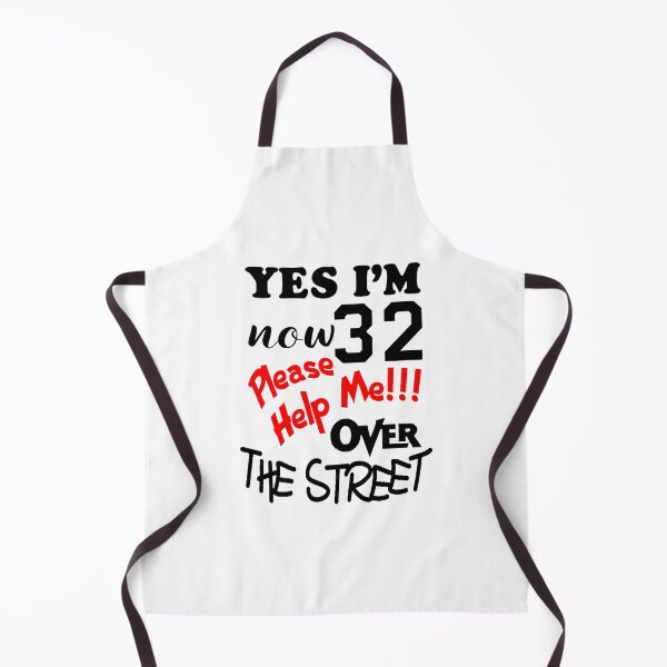 Item preview, I Am 32 Help Me Over The Street; designed and sold by StickerApe.