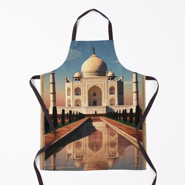 Item preview, 004 Vintage Taj Mahal, India Poster Design designed and sold by Alexis Art Collection.