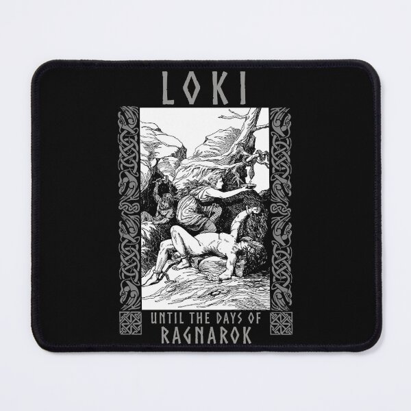 Item preview, Loki, Until the Days of Ragnarok, Norse Mythology, Sagas, Viking Design, Norse Gods, Vikings, Viking Gift designed and sold by Proverbial Wisdom Design.