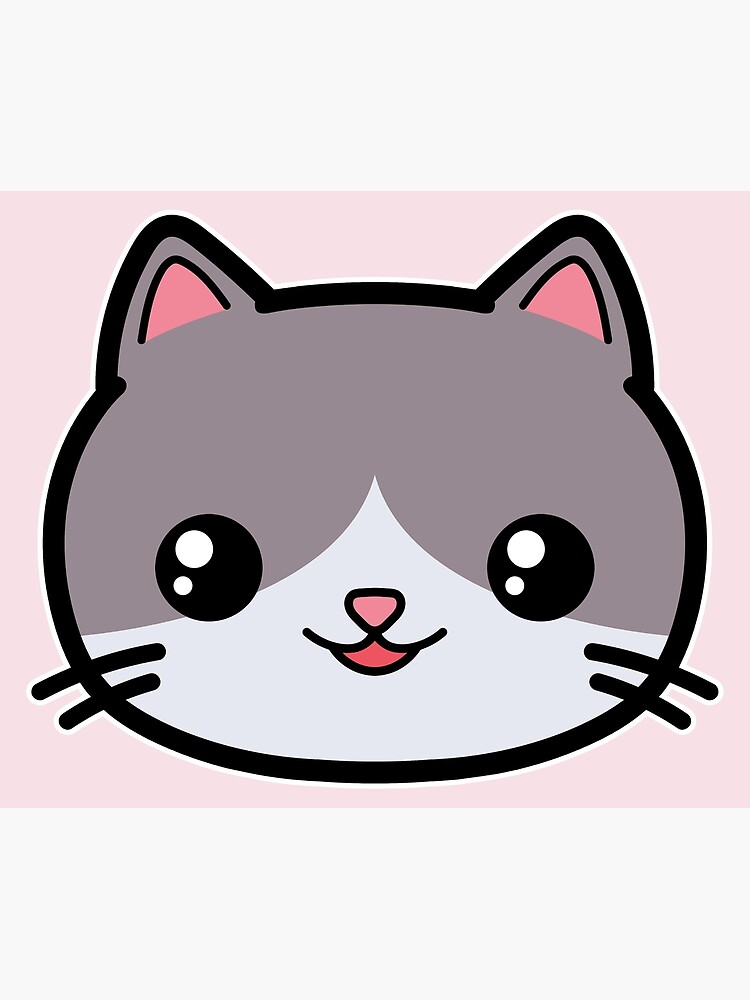 "Kawaii Cat Cute" Poster for Sale by awesomekawaii | Redbubble