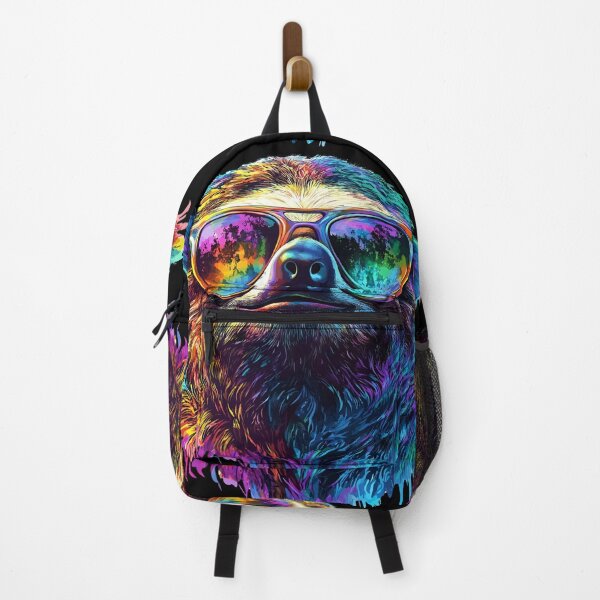 Item preview, psychedelic sloth with sunglasses designed and sold by CRAIX.