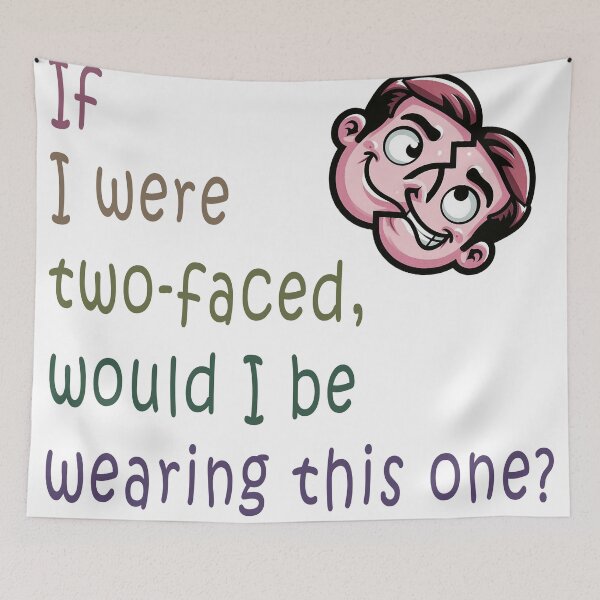 Item preview, Two faced designed and sold by cmphotographs.