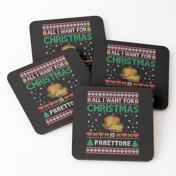 Item preview, Panettone Ugly Christmas Sweater designed and sold by Caring Hearts.