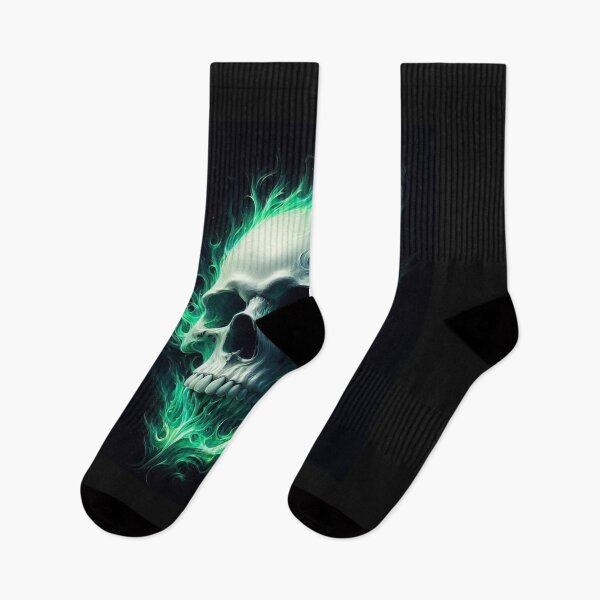 Item preview, skull  green designed and sold by sevenmountains.