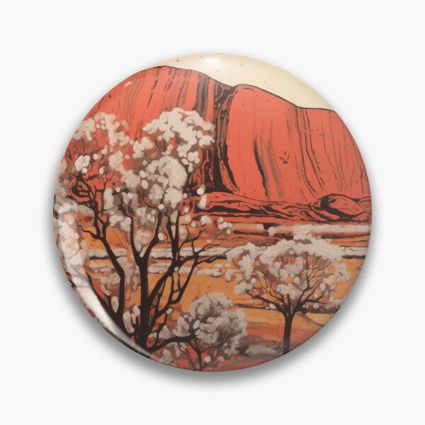 Item preview, Stunning View of Ayers Rock - Printable Wall Art of Iconic Australian Landmark designed and sold by petraroest.