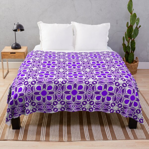 Item preview, Violet Floral Mosaic 3 designed and sold by AneissPiaf.