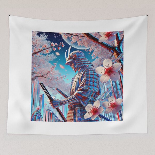 Item preview, Samurai Under Sakura designed and sold by YINGLA.