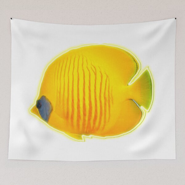 Item preview, Amazing yellow ocean fish designed and sold by natalik2024.