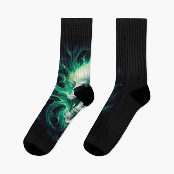 Item preview, skull  green designed and sold by sevenmountains.