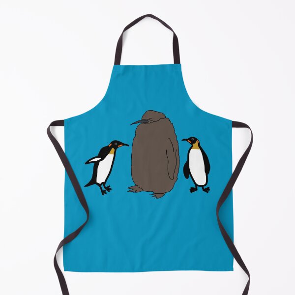 Item preview, Two Penguins Babysitting Pesto the Penguin designed and sold by ellenhenry.