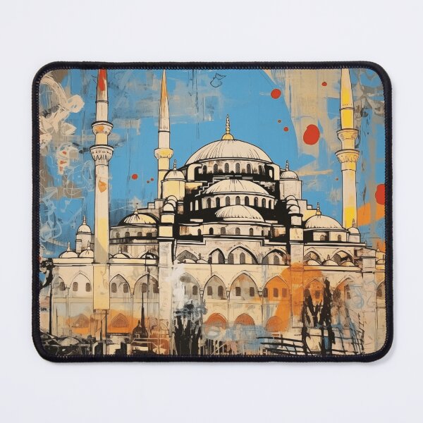 Item preview, Blue Mosque Istanbul Printable Wall Art – Iconic Turkish Landmark, Islamic Architecture, Travel Decor, Digital Download Art Print designed and sold by petraroest.