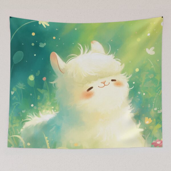 Item preview, Alpaca Sunshine Escape designed and sold by AshiraCreations.