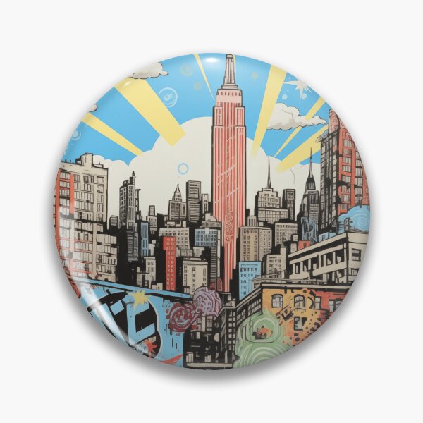 Item preview, New York City Skyline Printable Wall Art – Iconic NYC View, Modern Urban Decor, Digital Download, Big Apple Cityscape Art Print designed and sold by petraroest.