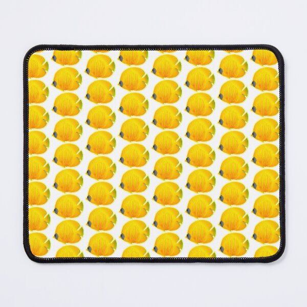 Item preview, Amazing yellow ocean fish pattern designed and sold by natalik2024.