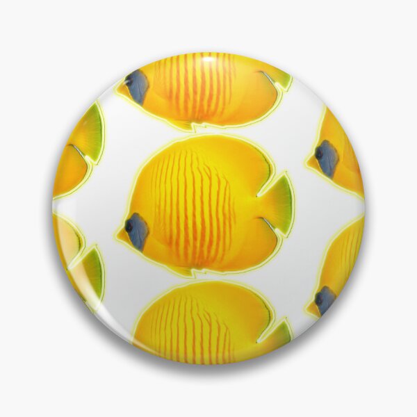 Item preview, Amazing yellow ocean fish pattern designed and sold by natalik2024.