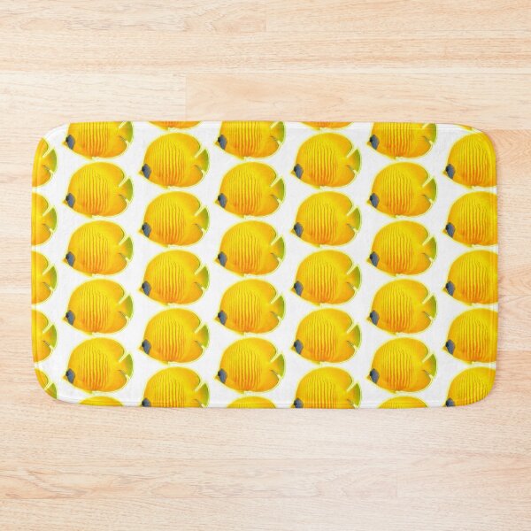 Item preview, Amazing yellow ocean fish pattern designed and sold by natalik2024.