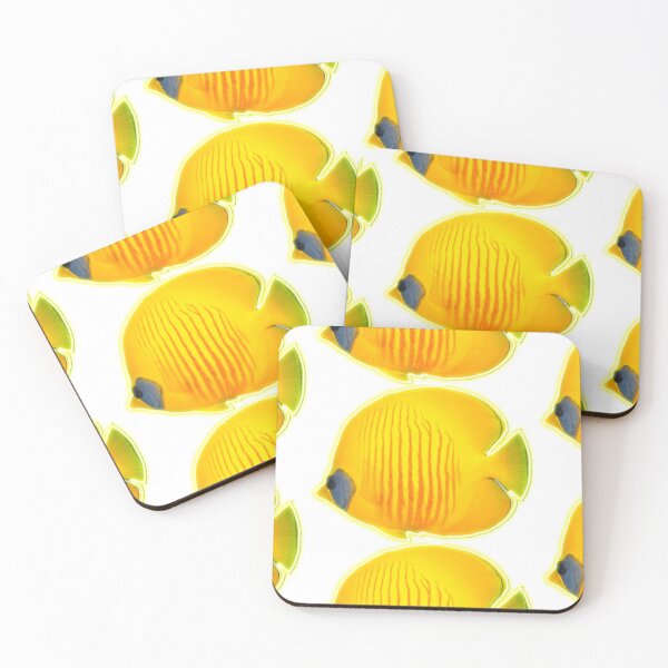 Item preview, Amazing yellow ocean fish pattern designed and sold by natalik2024.