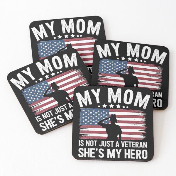 Item preview, Proud Veteran Mom: My Hero in Uniform designed and sold by love3617.