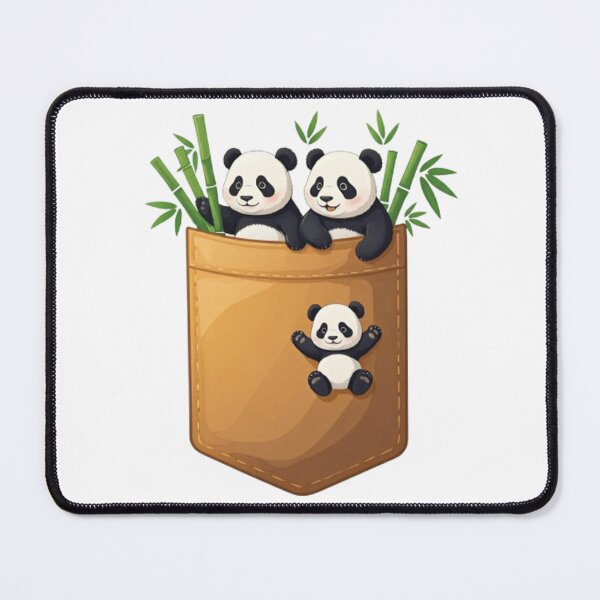 Item preview, Pocket pandas designed and sold by Chiknook.
