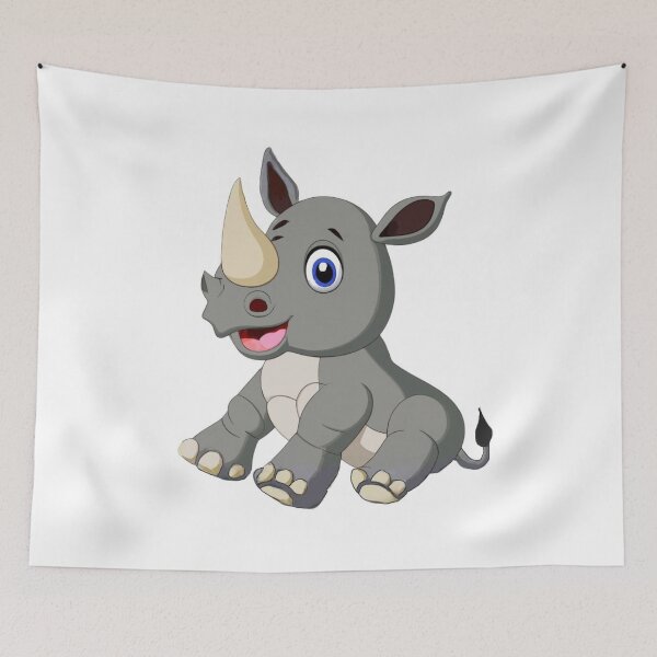 Item preview, Rhinoceros  designed and sold by PaintedbyCarol.