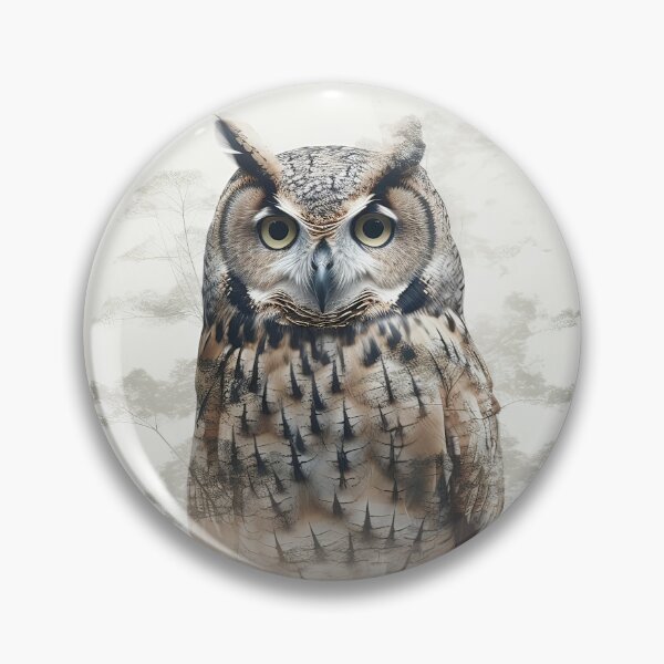 Item preview, Spooky owl forest designed and sold by snowyowls.