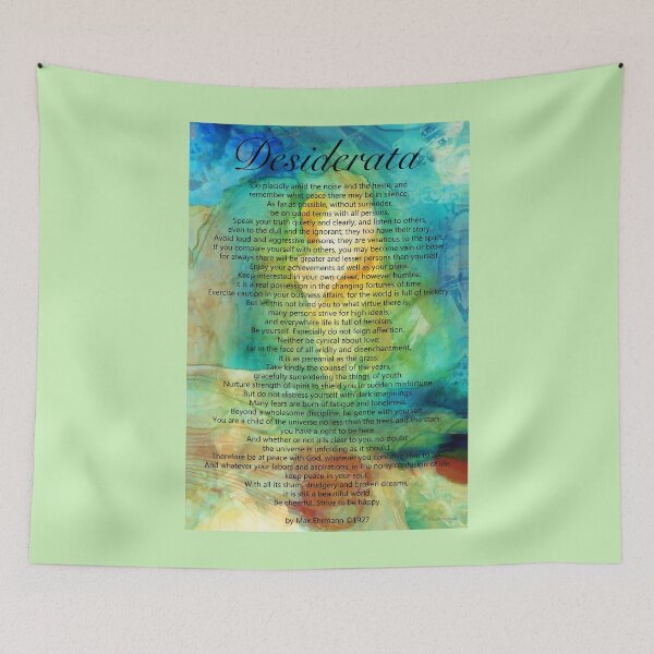 Item preview, Desiderata 34 - Words of Wisdom designed and sold by Sharon Cummings Art.
