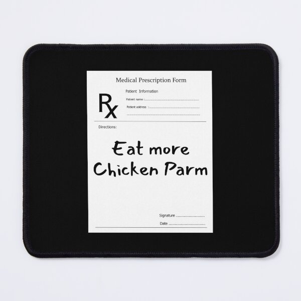 Item preview, RX Eat More Chicken Parm designed and sold by SunandShade.