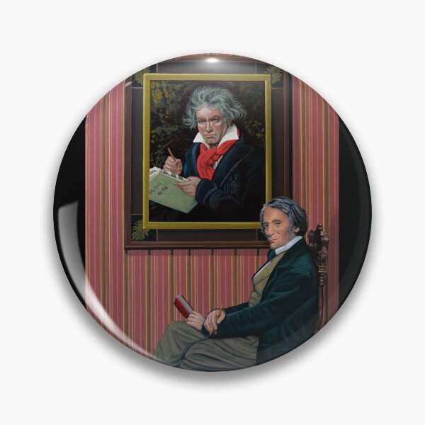 Item preview, Stieler and Beethoven Painting designed and sold by PaulMeijering.