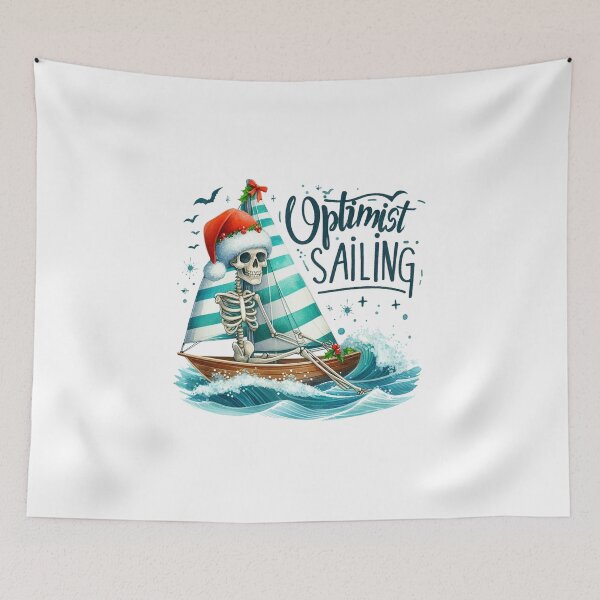 Item preview, Skeleton Optimist Sailing designed and sold by clintang.