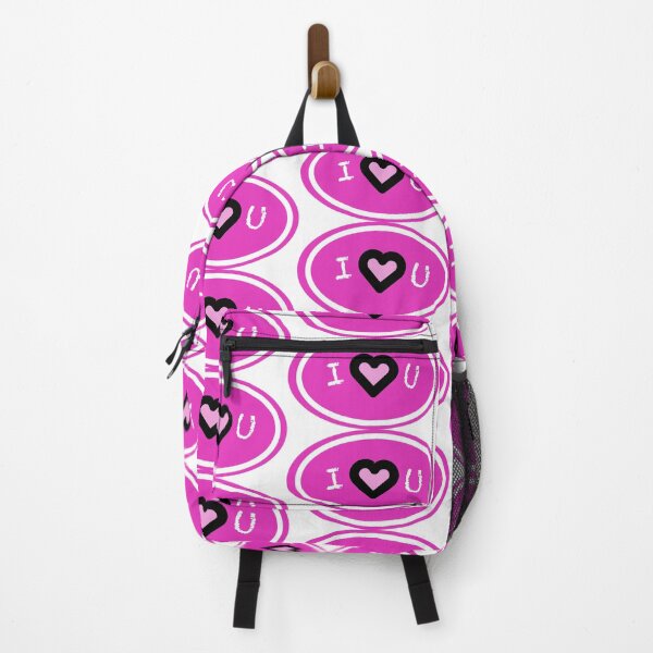 Item preview, i love you print novelty" pink pink pink designed and sold by PSST-Design.