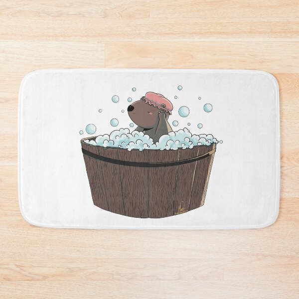 Item preview, Bathing Capybara designed and sold by marssketch.