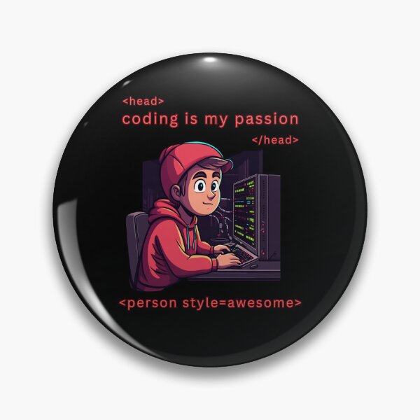 Item preview, Coding is My Passion Funny Gifts to Programmers designed and sold by CreatorGemini.