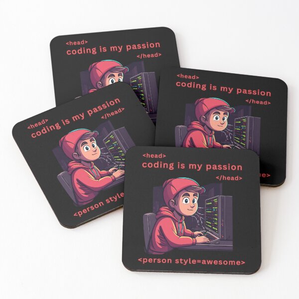 Item preview, Coding is My Passion Funny Gifts to Programmers designed and sold by CreatorGemini.