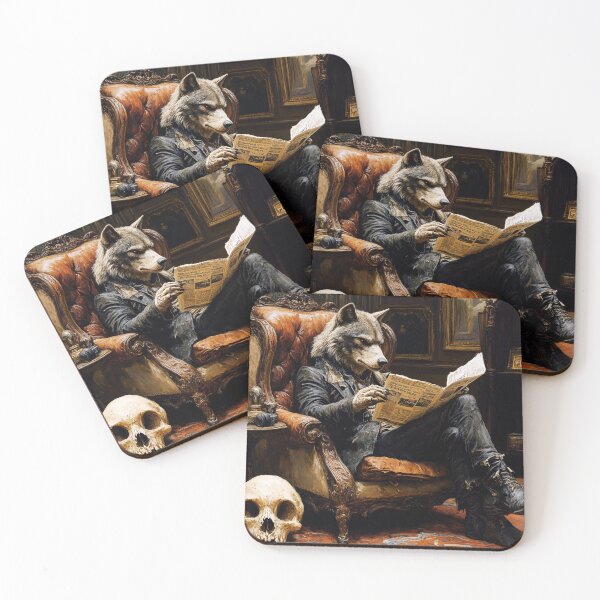 Item preview, Lounging Werewolf designed and sold by ACastilloArt.