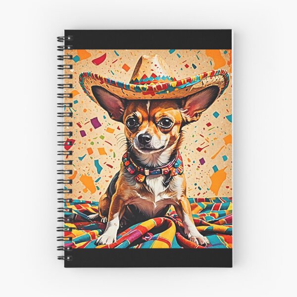 Item preview, Colorful Yo Quiero Taco Bell Chihuahua Dog taco bell  designed and sold by Earth Nature Creations.