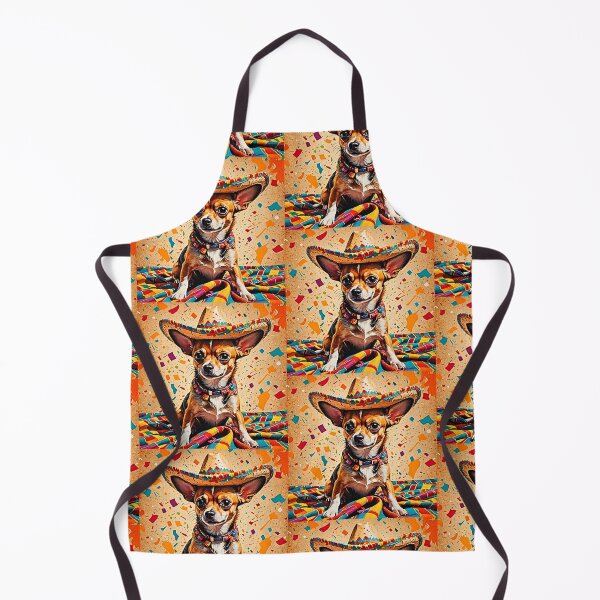 Item preview, Colorful Yo Quiero Taco Bell Chihuahua Dog taco bell designed and sold by Earth Nature Creations.
