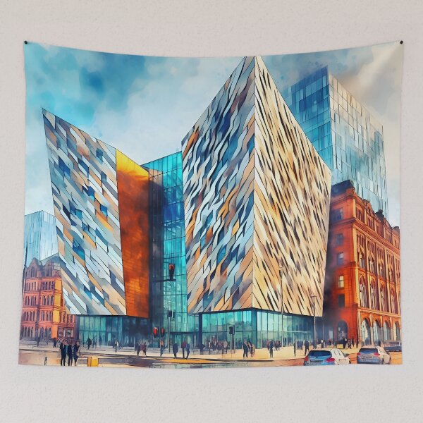 Item preview, An Artistic Impression of The Titanic Quarters designed and sold by cmphotographs.